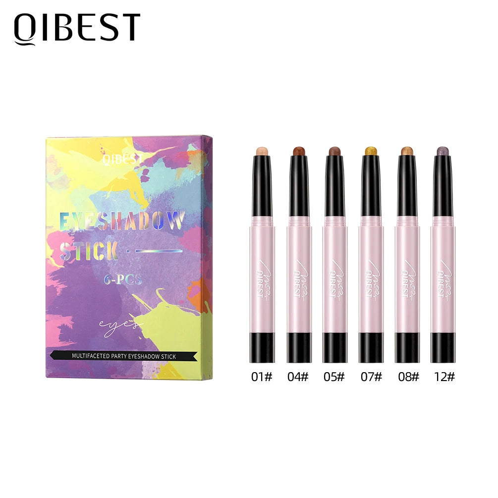 Pearlescent Silkworm Pen Waterproof Pencil Glitter Matte Nude Gold Eye Shadow Pen Pigment Cosmetics