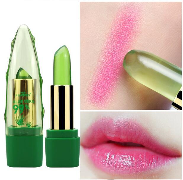 Aloe Vera Colour-Changing Lipstick - Hydrating & Long-Lasting Lip Balm