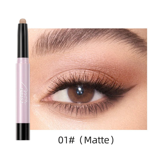 Pearlescent Silkworm  Pen Waterproof  Pencil Glitter Matte Nude Gold Eye Shadow Pen Pigment Cosmetics